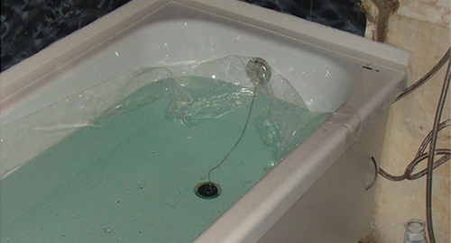 Установкой акрилового вкладыша | Щукинская